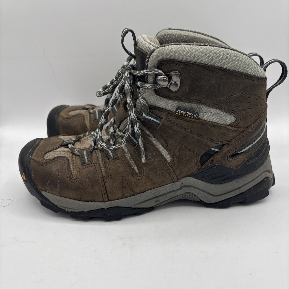 Keen Targhee Waterproof Leather Hiking Mid Boots- Size 7 Targhee